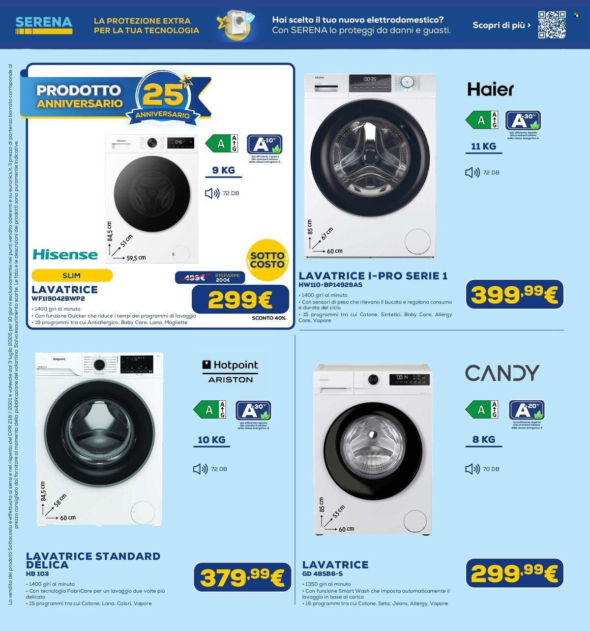 Volantino Euronics - 3/7/2026 - 15/7/2026. Pagina 6