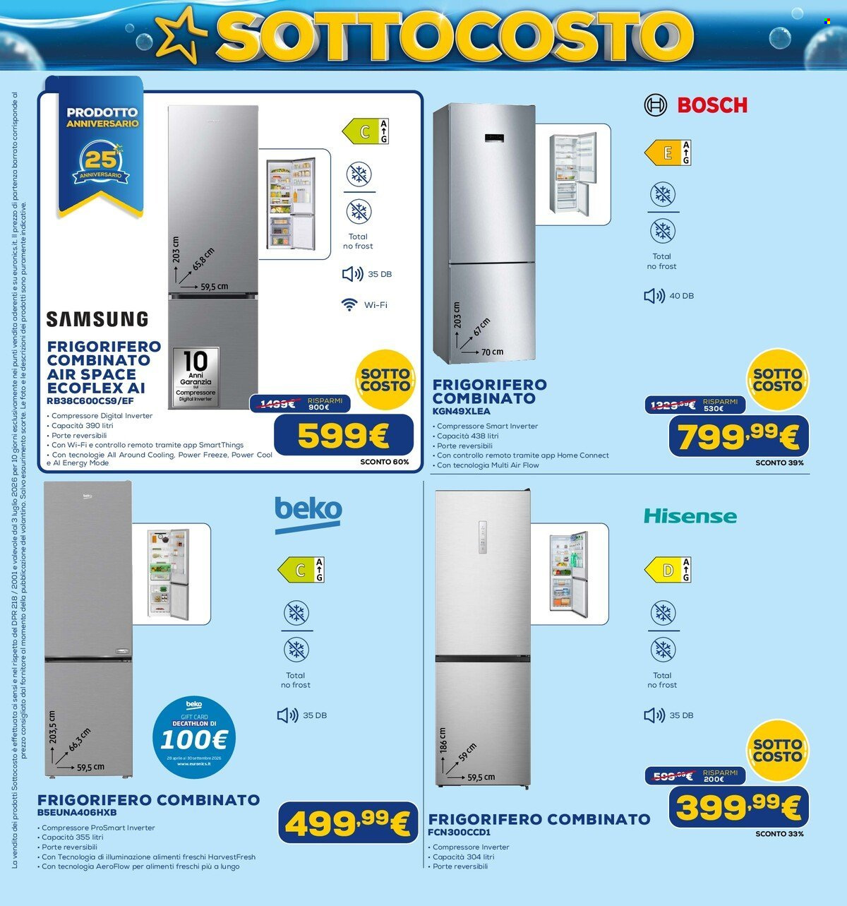 Volantino Euronics - 3/7/2026 - 15/7/2026. Pagina 9