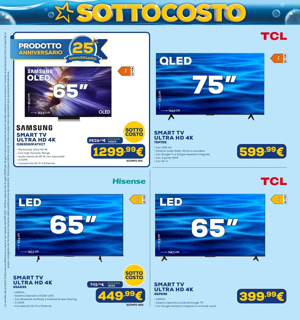 Volantino Euronics - 3/7/2026 - 15/7/2026. Pagina 15