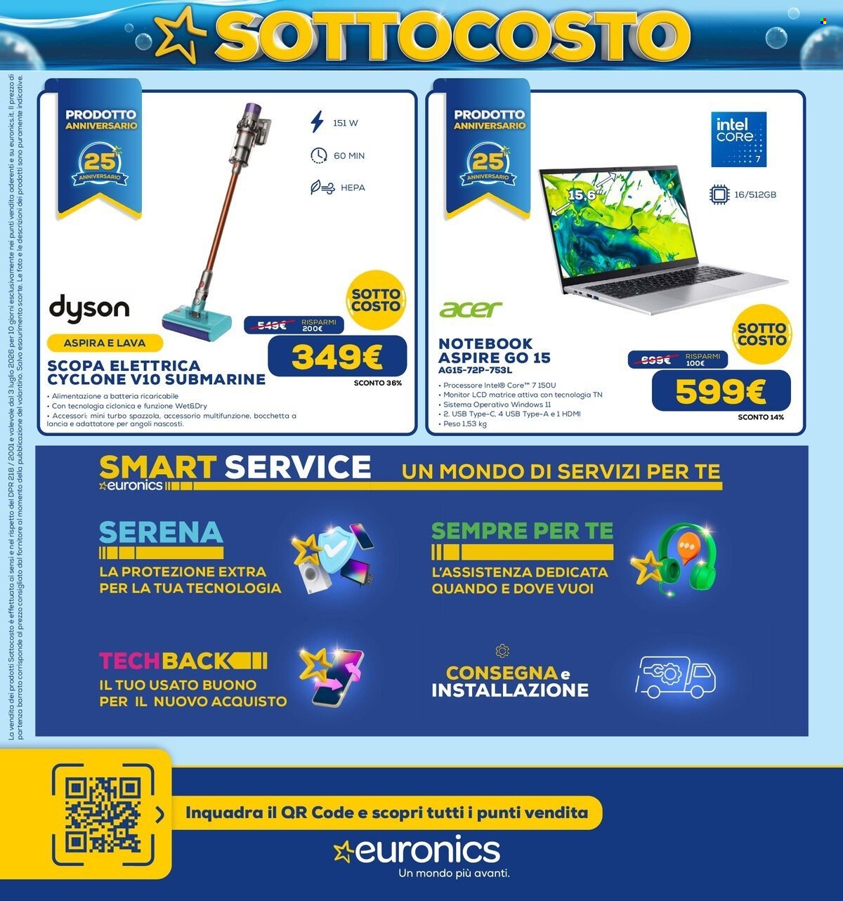 Volantino Euronics - 3/7/2026 - 15/7/2026. Pagina 41