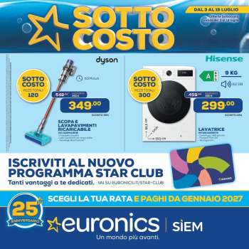 Volantino Euronics - 3/7/2026 - 15/7/2026.