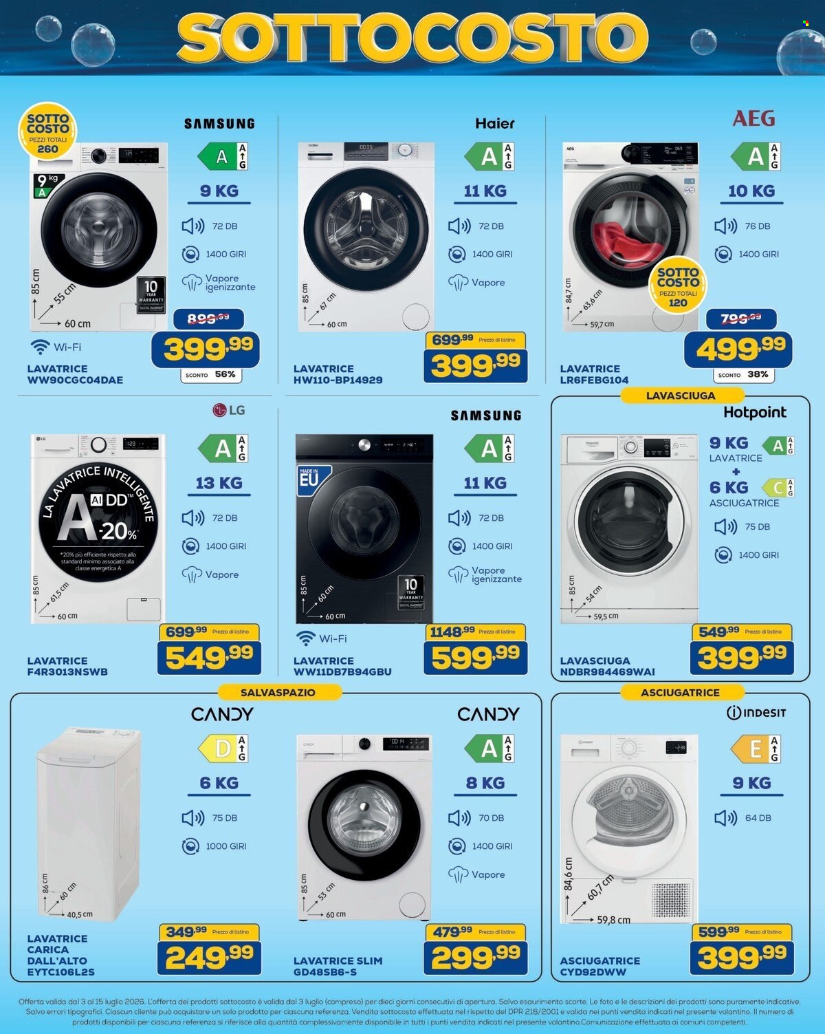 Volantino Euronics - 3/7/2026 - 15/7/2026. Pagina 30