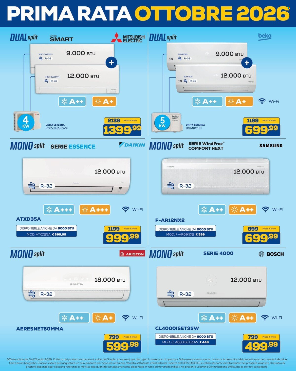 Volantino Euronics - 3/7/2026 - 15/7/2026. Pagina 33