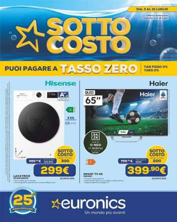 Volantino Euronics - 3/7/2026 - 15/7/2026.
