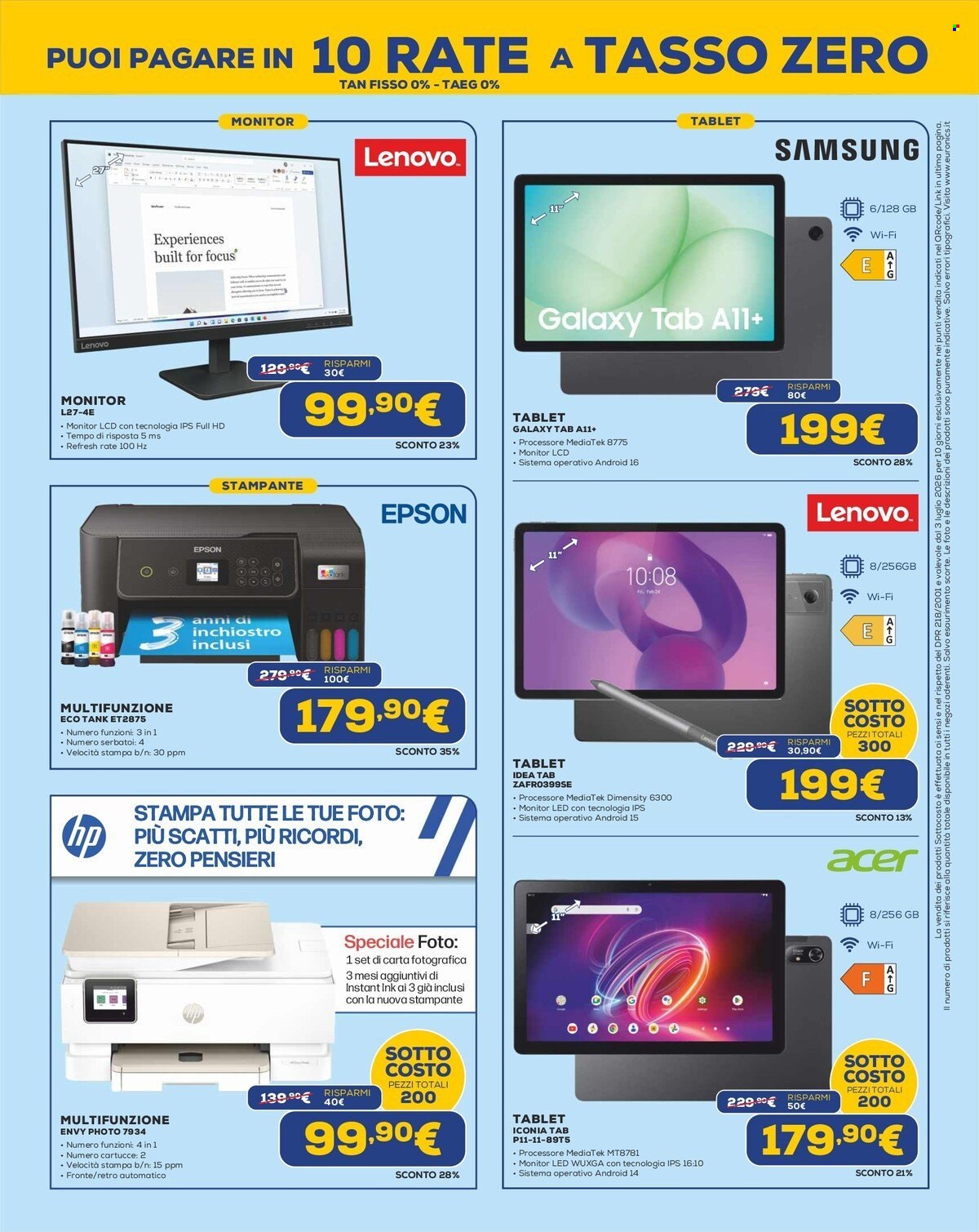 Volantino Euronics - 3/7/2026 - 15/7/2026. Pagina 7