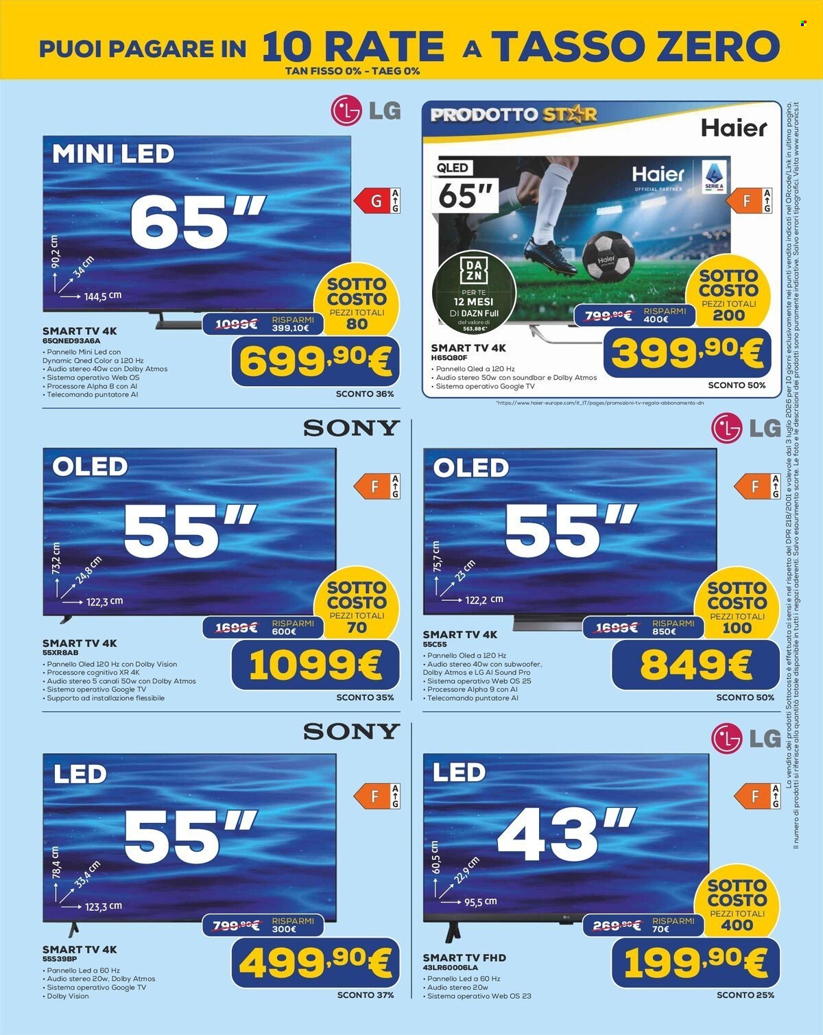 Volantino Euronics - 3/7/2026 - 15/7/2026. Pagina 9