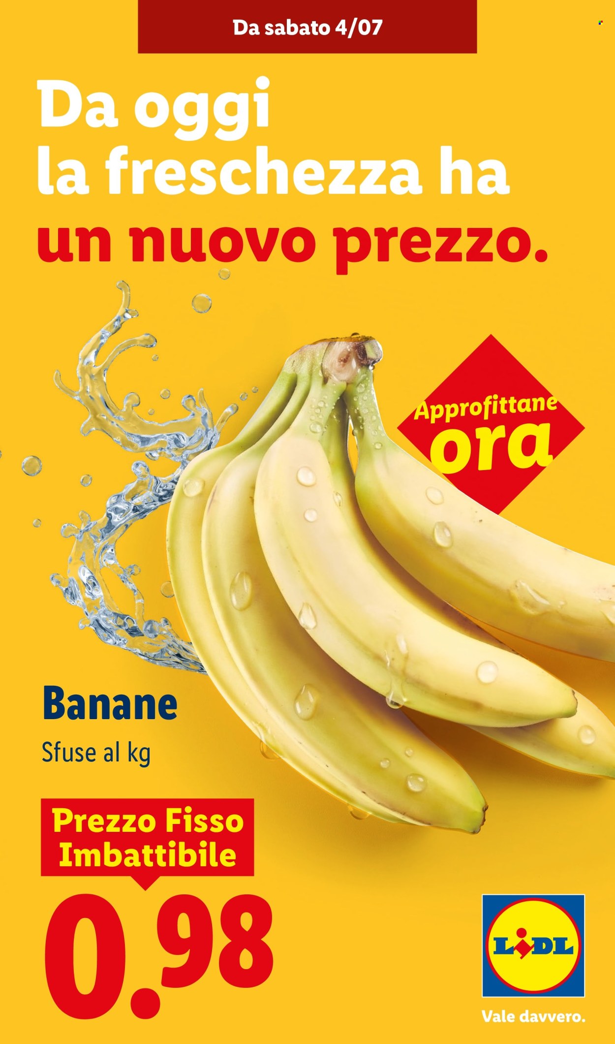 Volantino Lidl - 4/7/2026 - 4/7/2026. Pagina 1