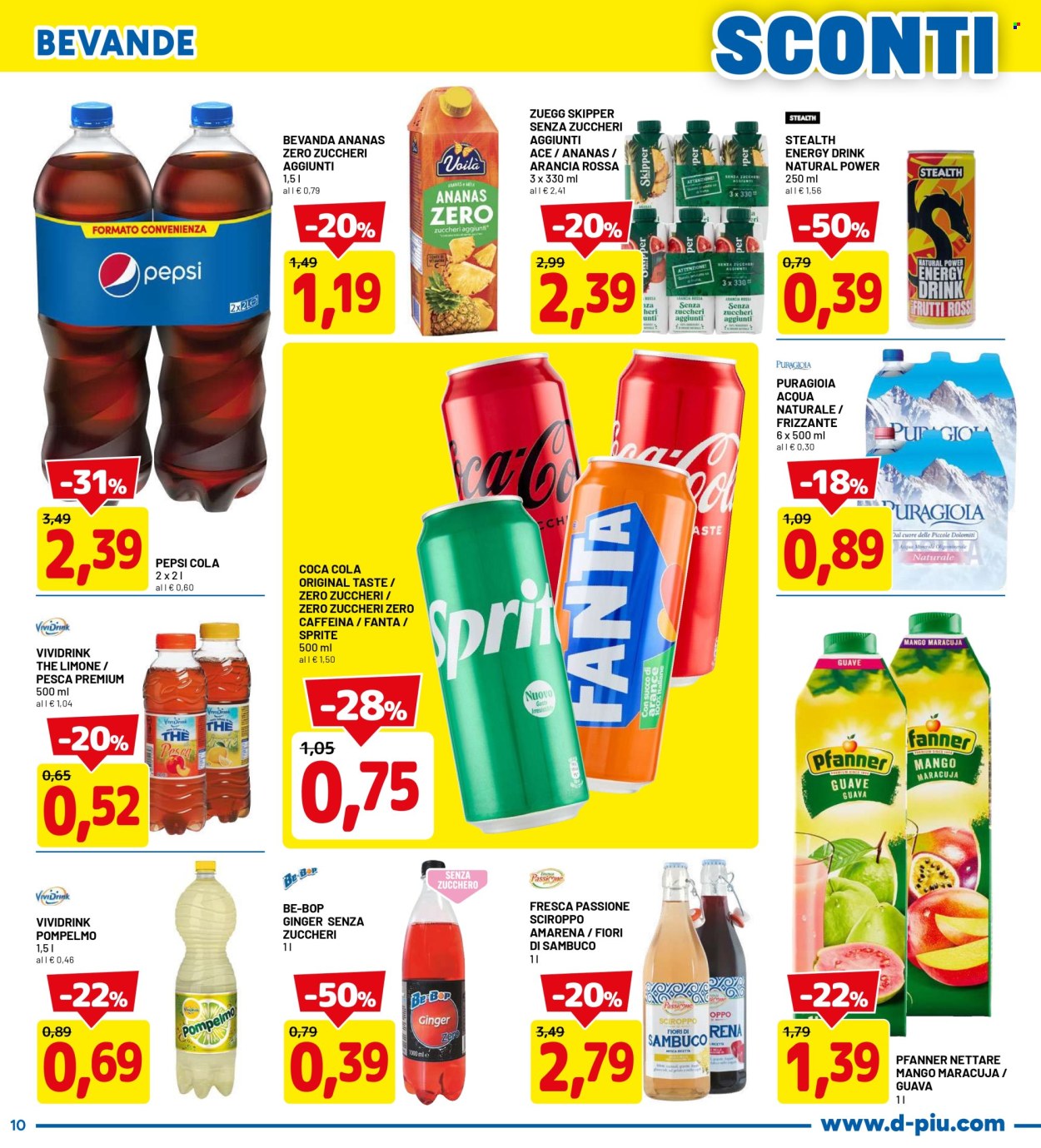 Volantino Dpiù - 6/7/2026 - 19/7/2026. Pagina 10