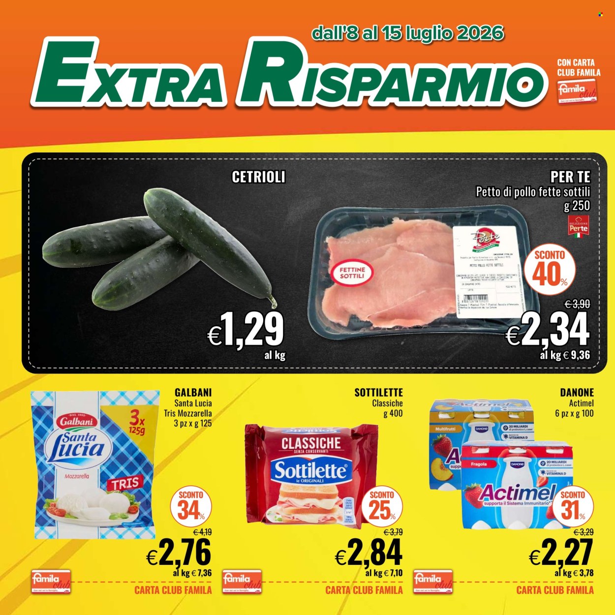 Volantino Famila - 8/7/2026 - 15/7/2026. Pagina 2