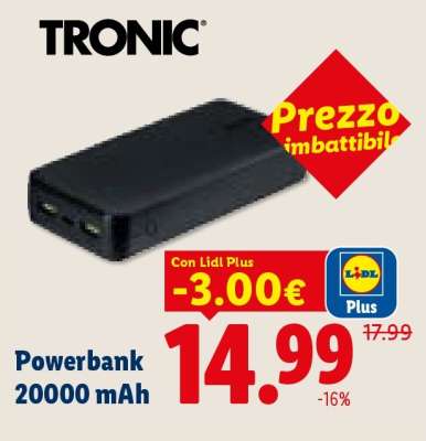 Powerbank 20000 mAh