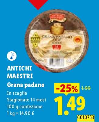 ANTICHI MAESTRI Grana padano