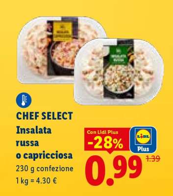 Chef Select Insalata Russa o Capricciosa