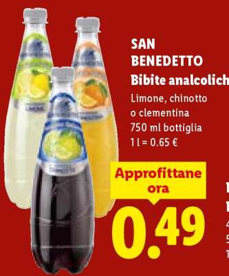 SAN BENEDETTO Bibite analcoliche