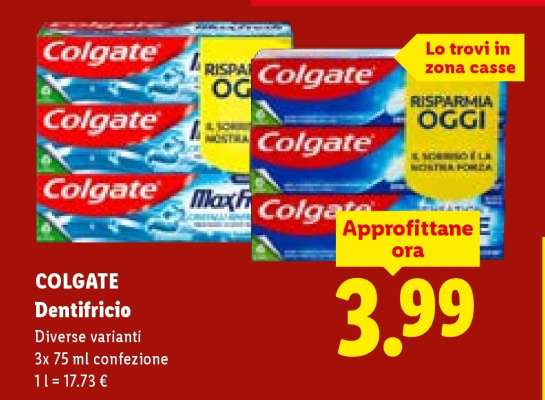 Colgate Dentifricio