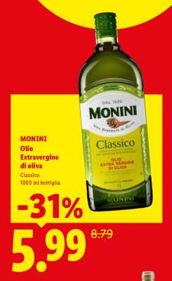 MONINI Olio Extravergine di oliva