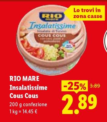Rio Mare Insalatissime Cous cous