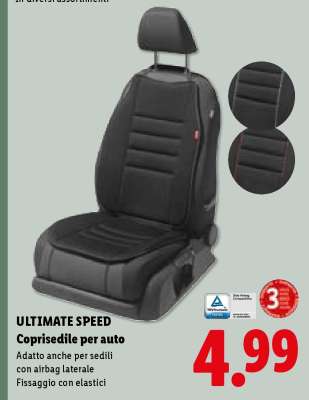 Ultimate Speed Coprisedile per auto