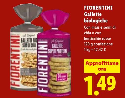 FIORENTINI Gallette biologiche