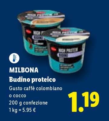 Milbona Budino proteico