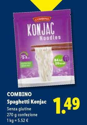 Combino Spaghetti Konjac