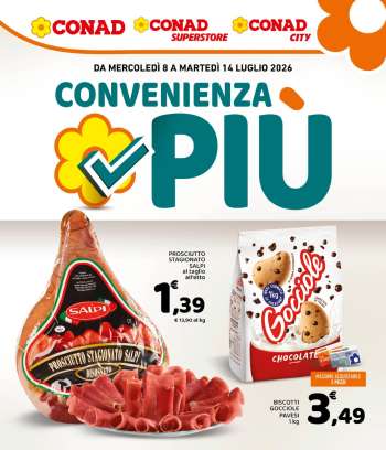 Volantino Conad - 8/7/2026 - 14/7/2026.