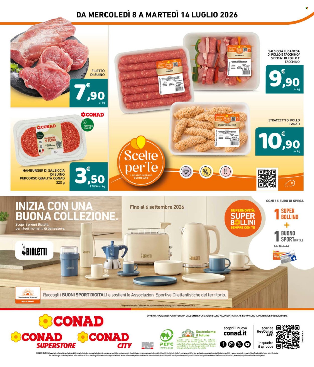 Volantino Conad - 8/7/2026 - 14/7/2026. Pagina 8