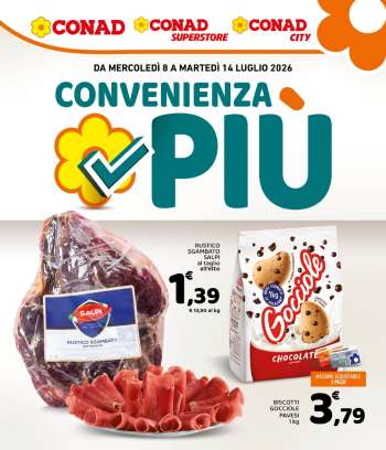 Volantino Conad - 8/7/2026 - 14/7/2026.