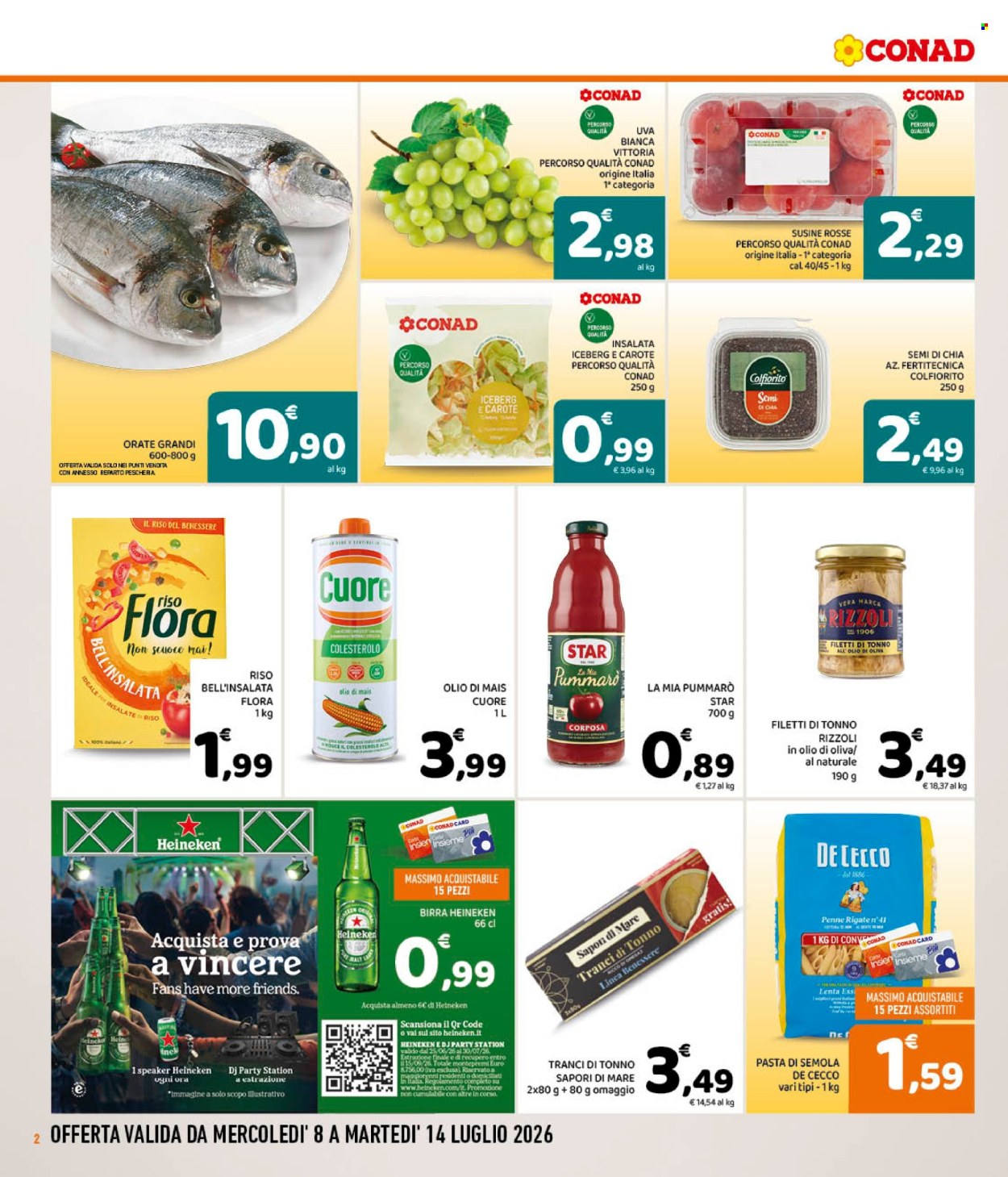 Volantino Conad - 8/7/2026 - 14/7/2026. Pagina 2
