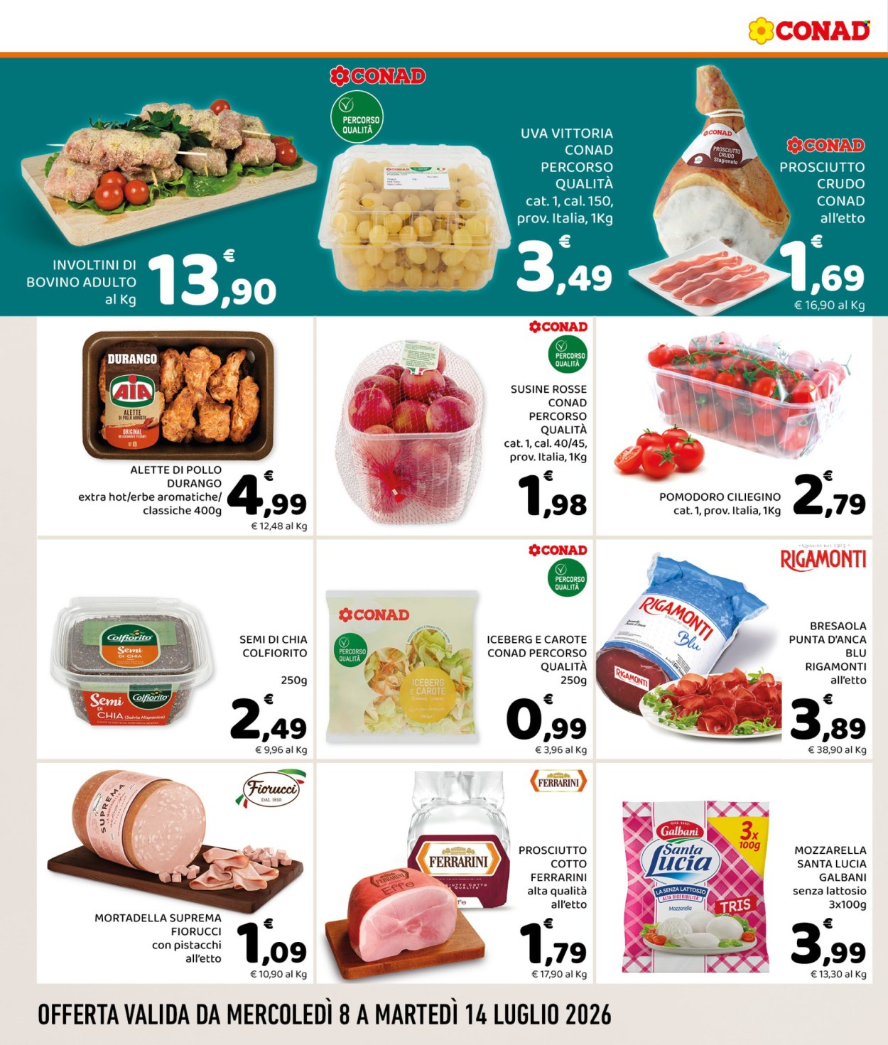 Volantino Conad - 8/7/2026 - 14/7/2026. Pagina 2
