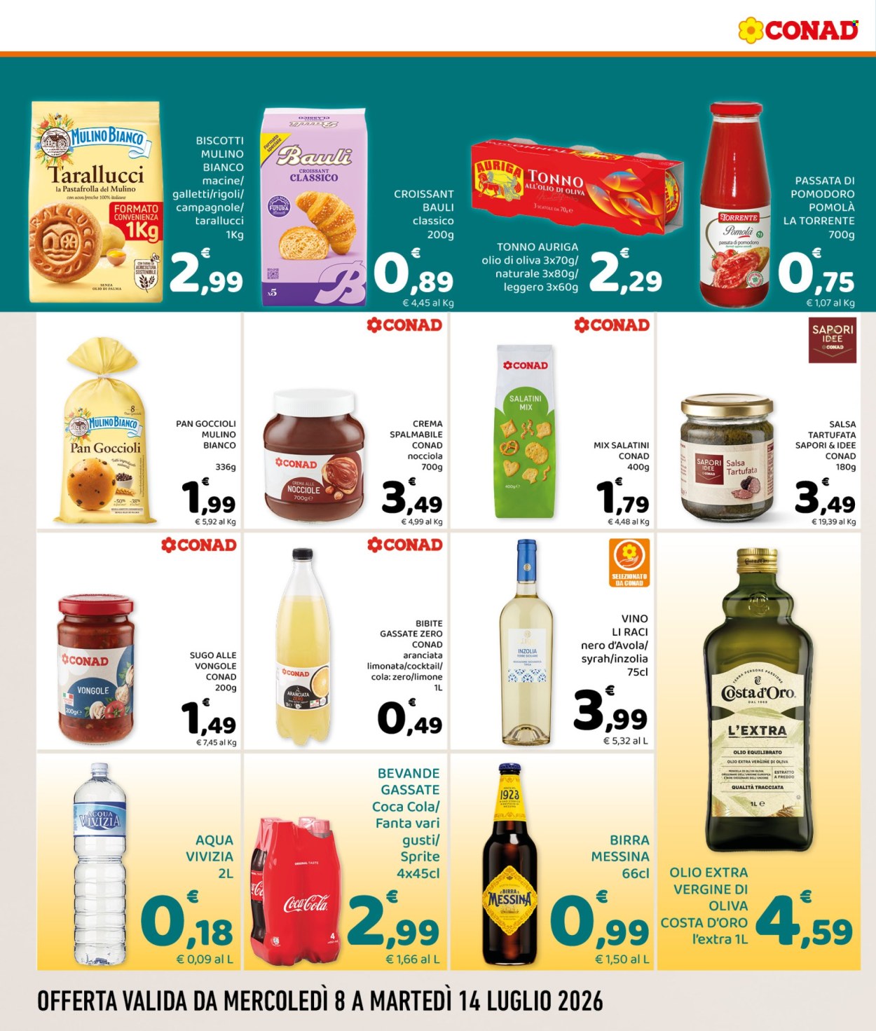 Volantino Conad - 8/7/2026 - 14/7/2026. Pagina 4