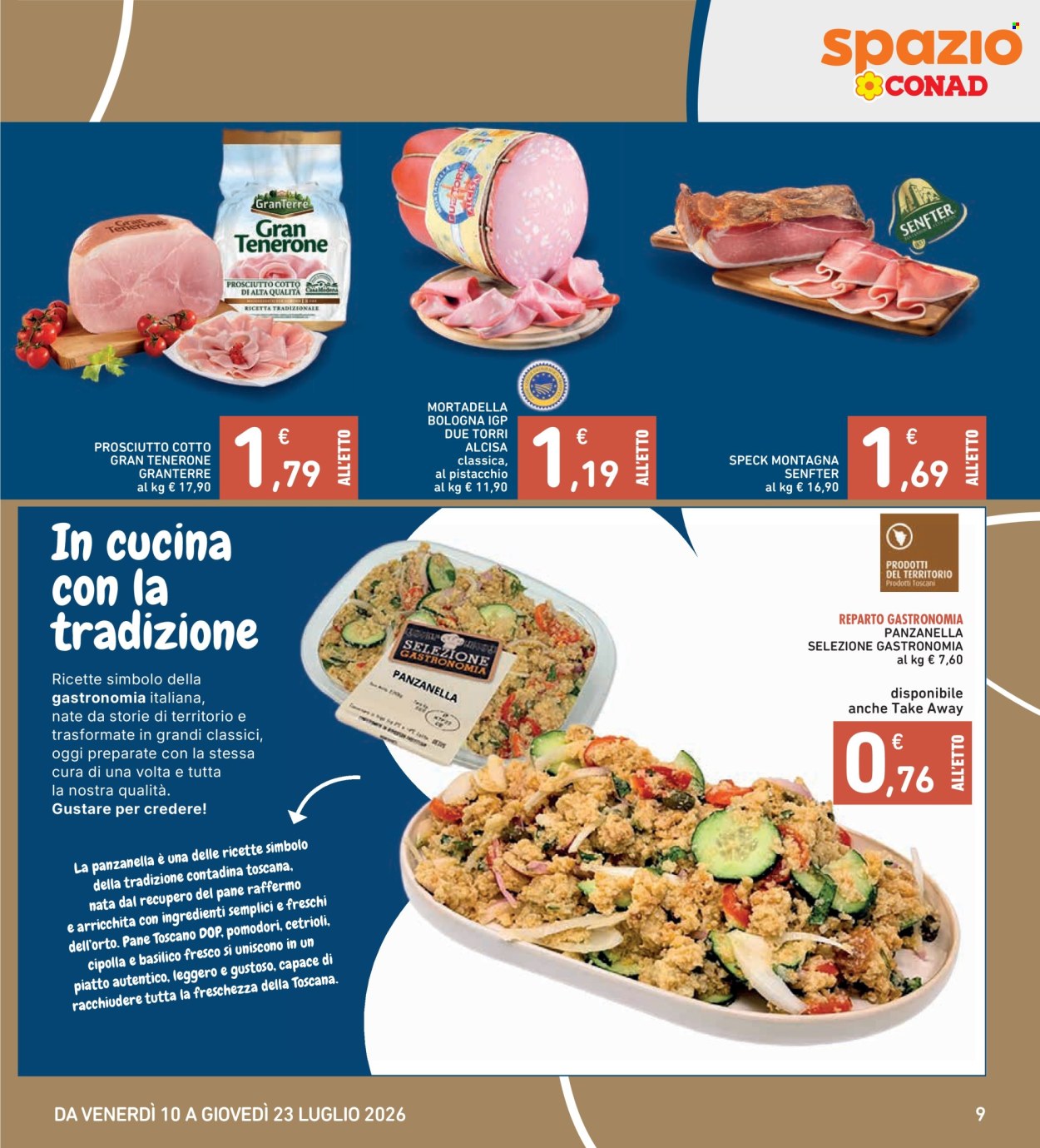 Volantino Spazio Conad - 10/7/2026 - 23/7/2026. Pagina 9