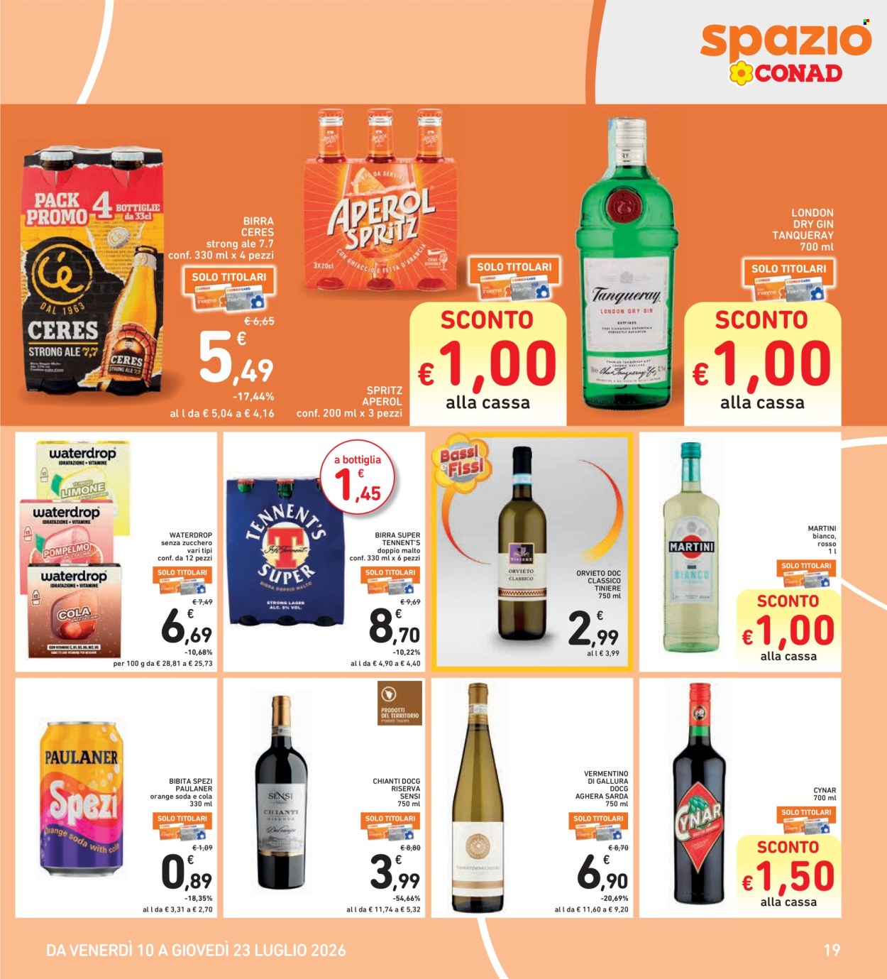 Volantino Spazio Conad - 10/7/2026 - 23/7/2026. Pagina 19