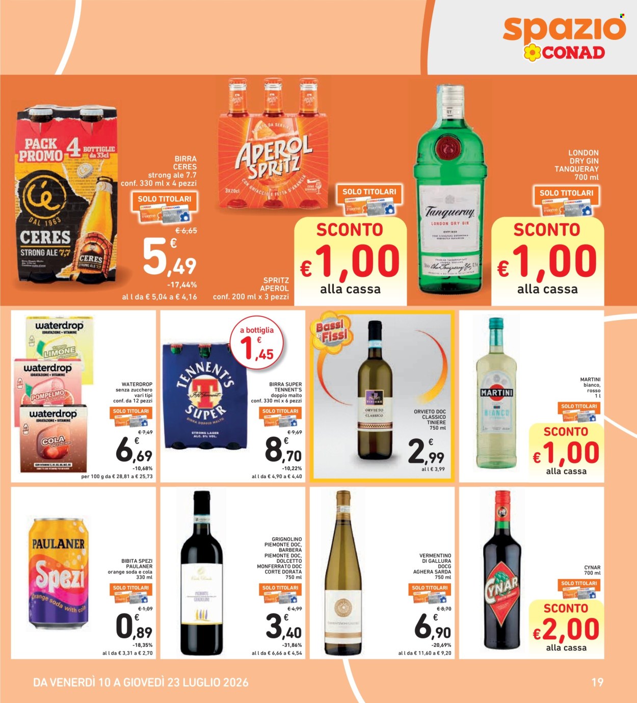 Volantino Spazio Conad - 10/7/2026 - 23/7/2026. Pagina 19