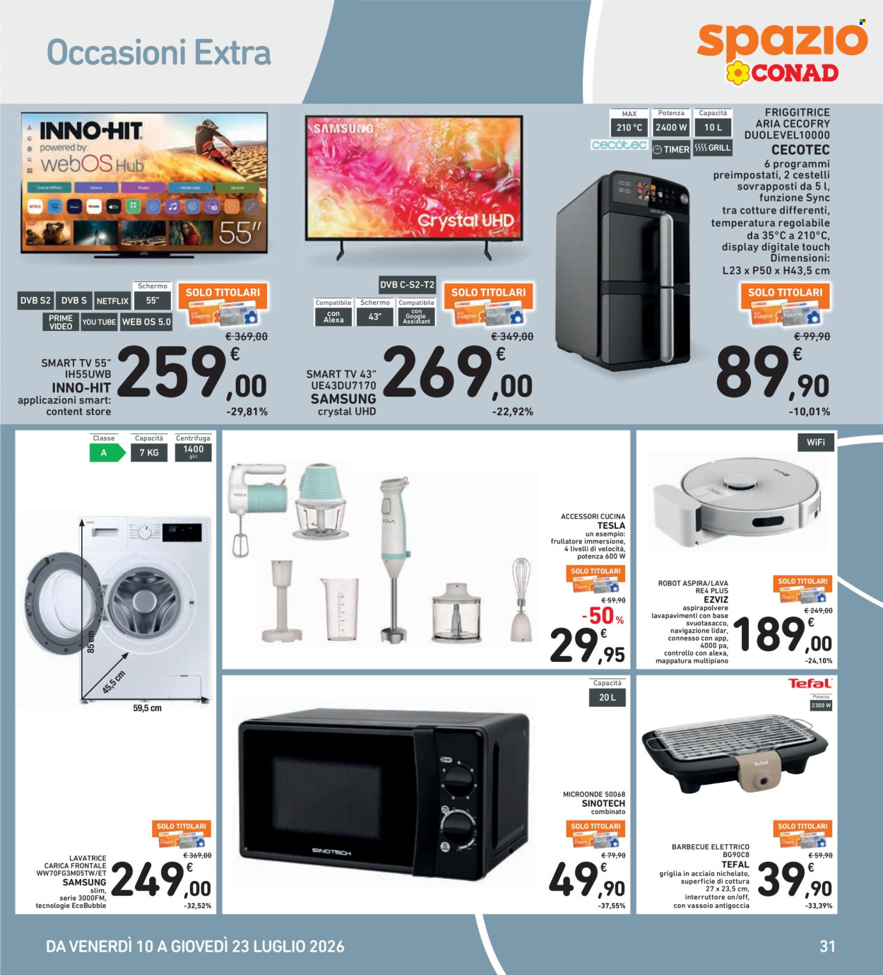 Volantino Spazio Conad - 10/7/2026 - 23/7/2026. Pagina 31
