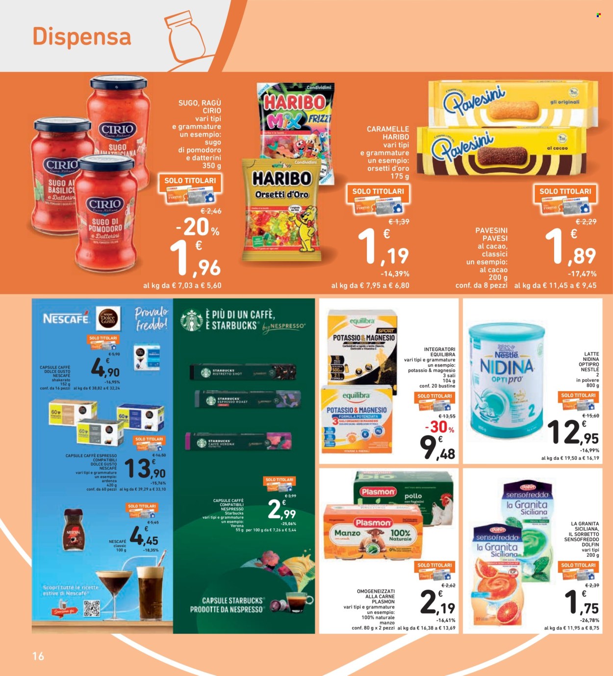 Volantino Spazio Conad - 10/7/2026 - 23/7/2026. Pagina 16