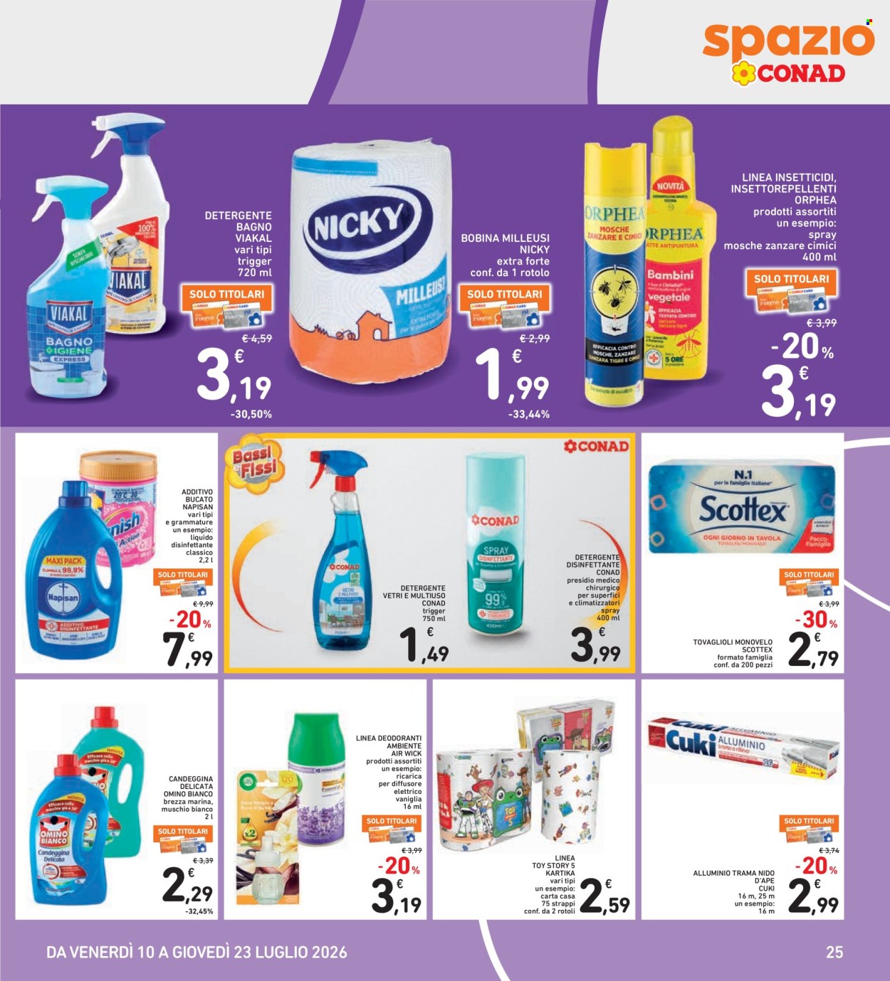 Volantino Spazio Conad - 10/7/2026 - 23/7/2026. Pagina 25