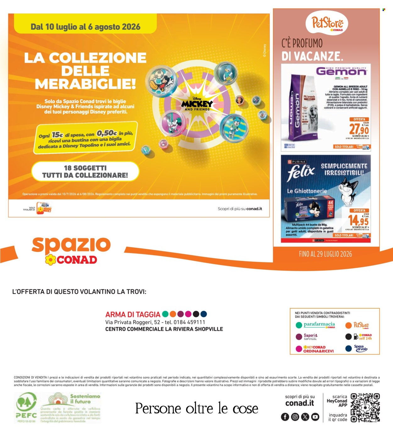 Volantino Spazio Conad - 10/7/2026 - 23/7/2026. Pagina 40
