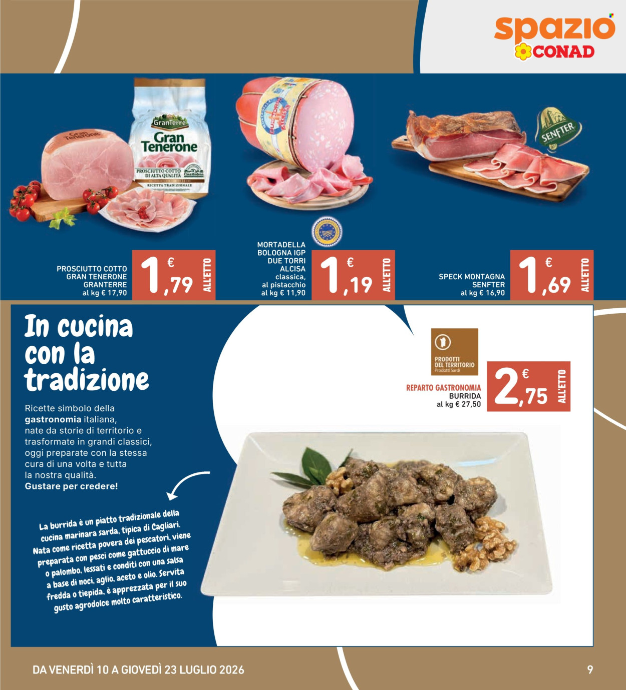 Volantino Spazio Conad - 10/7/2026 - 23/7/2026. Pagina 9