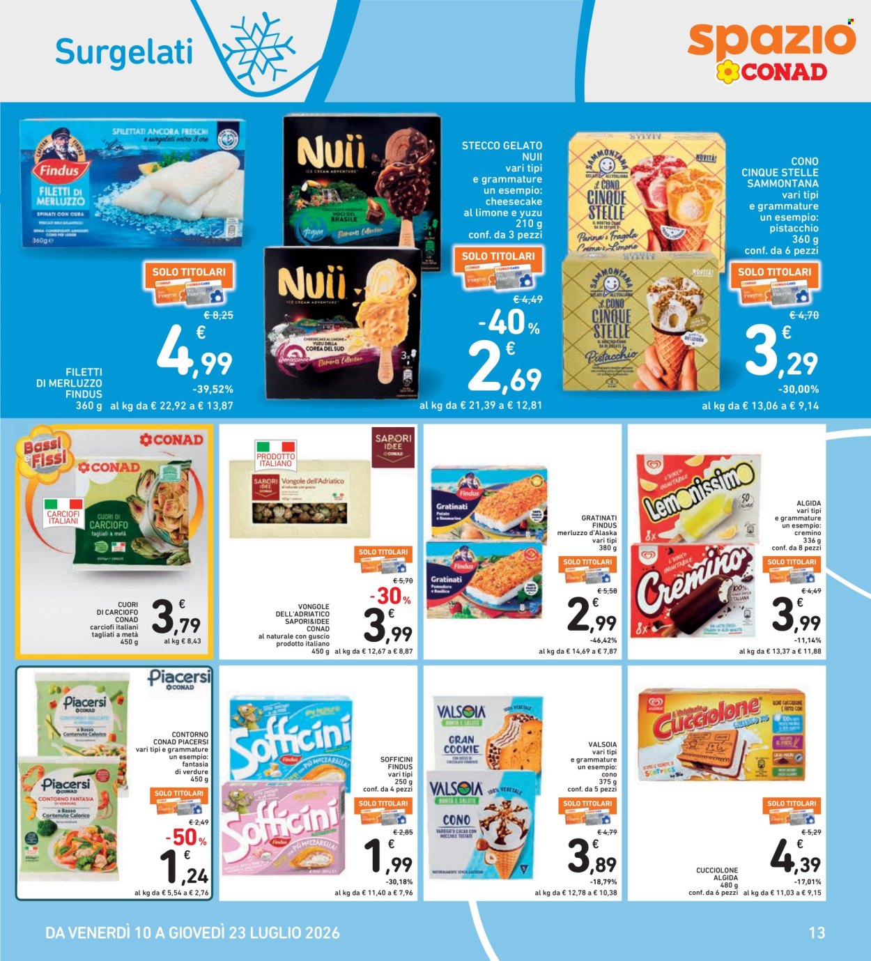 Volantino Spazio Conad - 10/7/2026 - 23/7/2026. Pagina 13