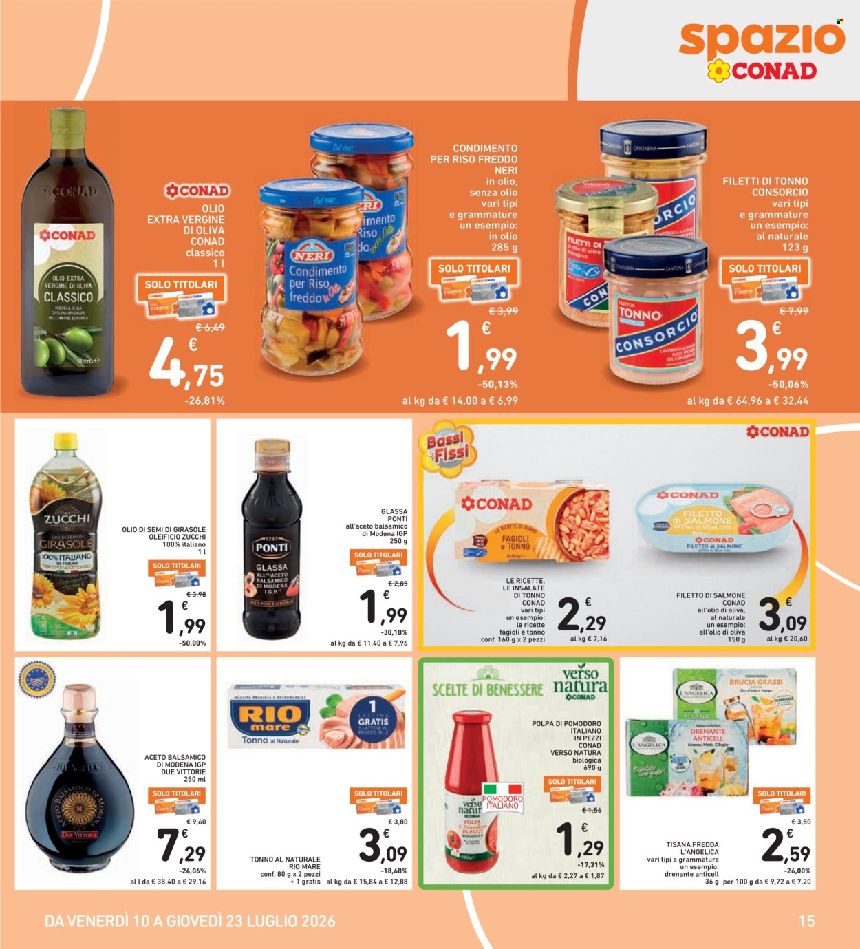 Volantino Spazio Conad - 10/7/2026 - 23/7/2026. Pagina 15