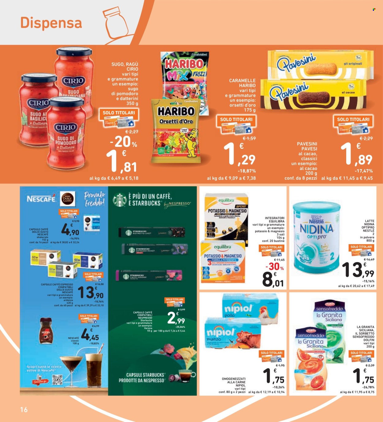 Volantino Spazio Conad - 10/7/2026 - 23/7/2026. Pagina 16