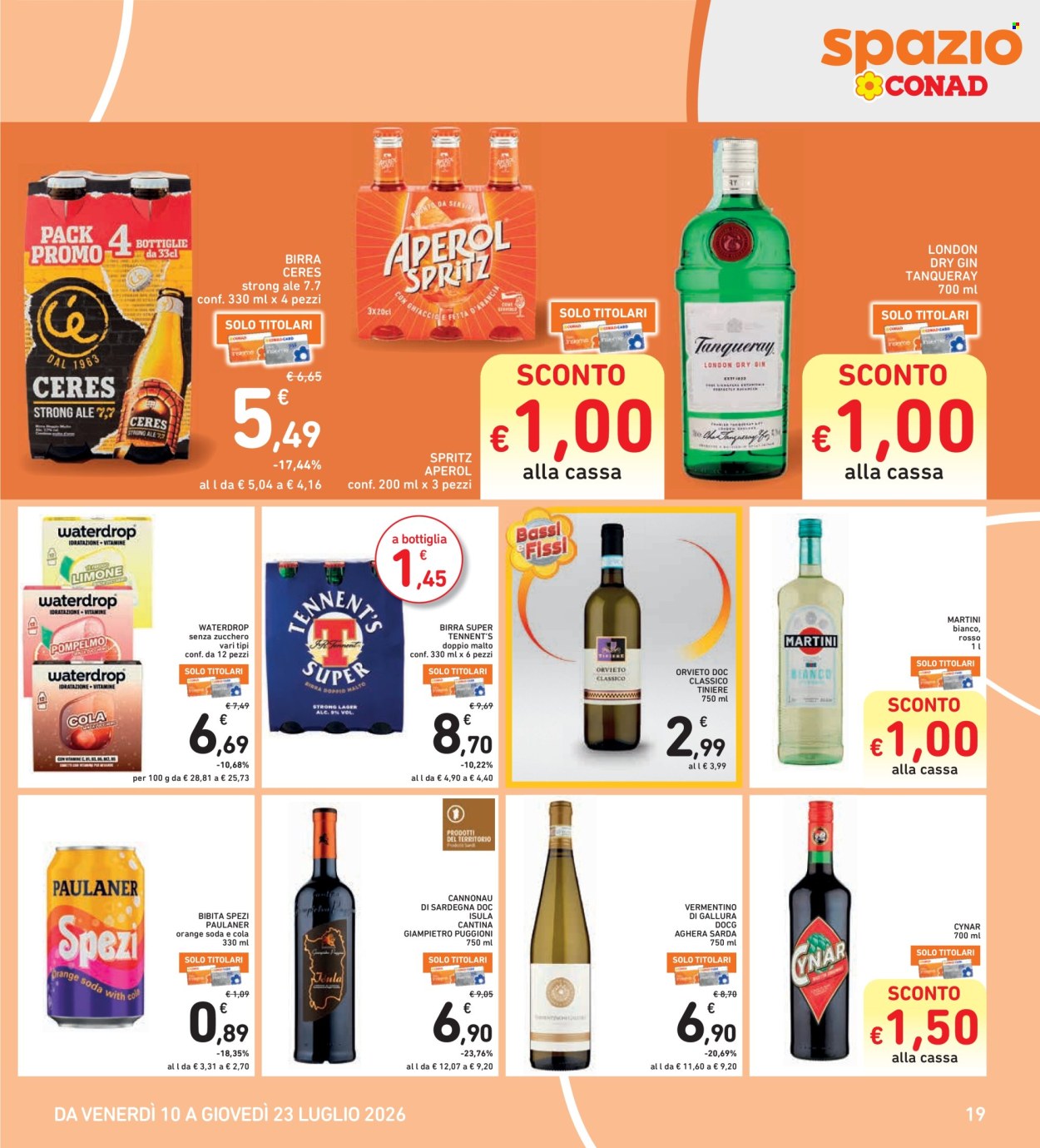 Volantino Spazio Conad - 10/7/2026 - 23/7/2026. Pagina 19