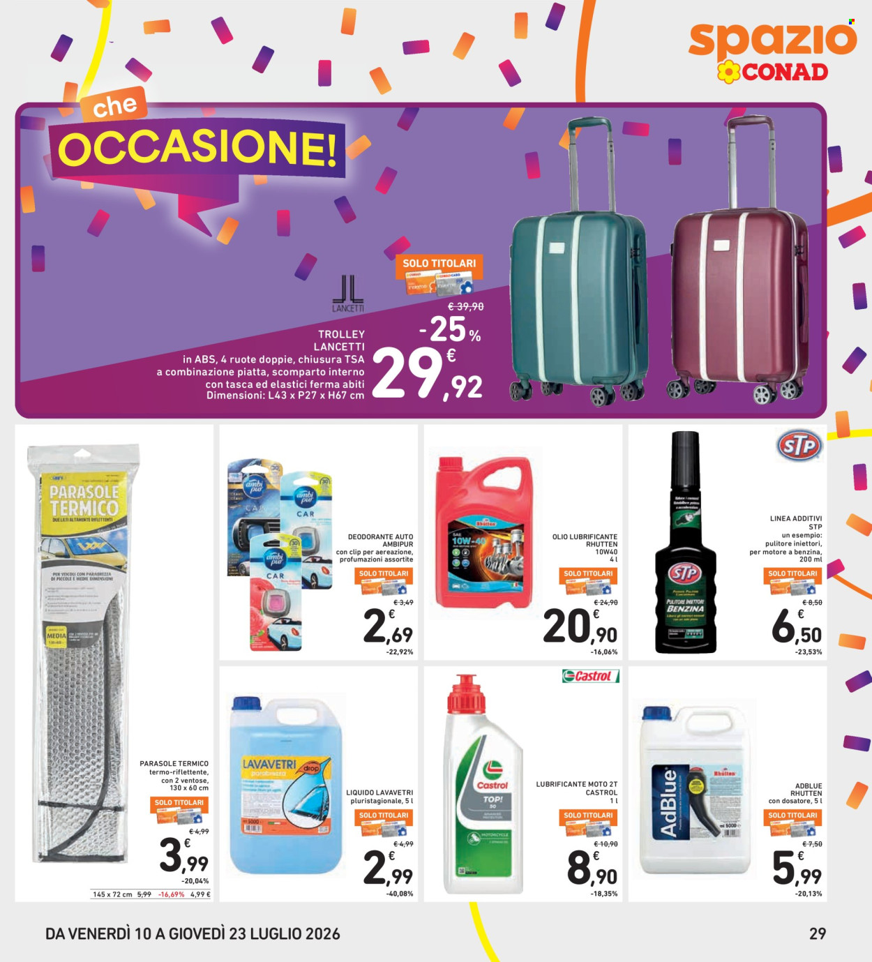 Volantino Spazio Conad - 10/7/2026 - 23/7/2026. Pagina 29