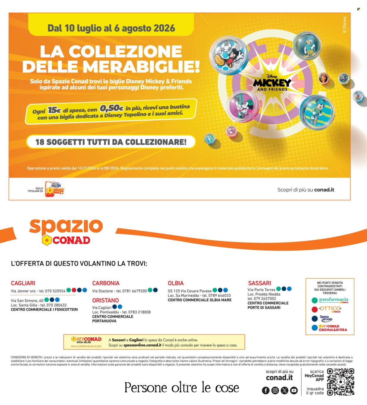Volantino Spazio Conad - 10/7/2026 - 23/7/2026. Pagina 40