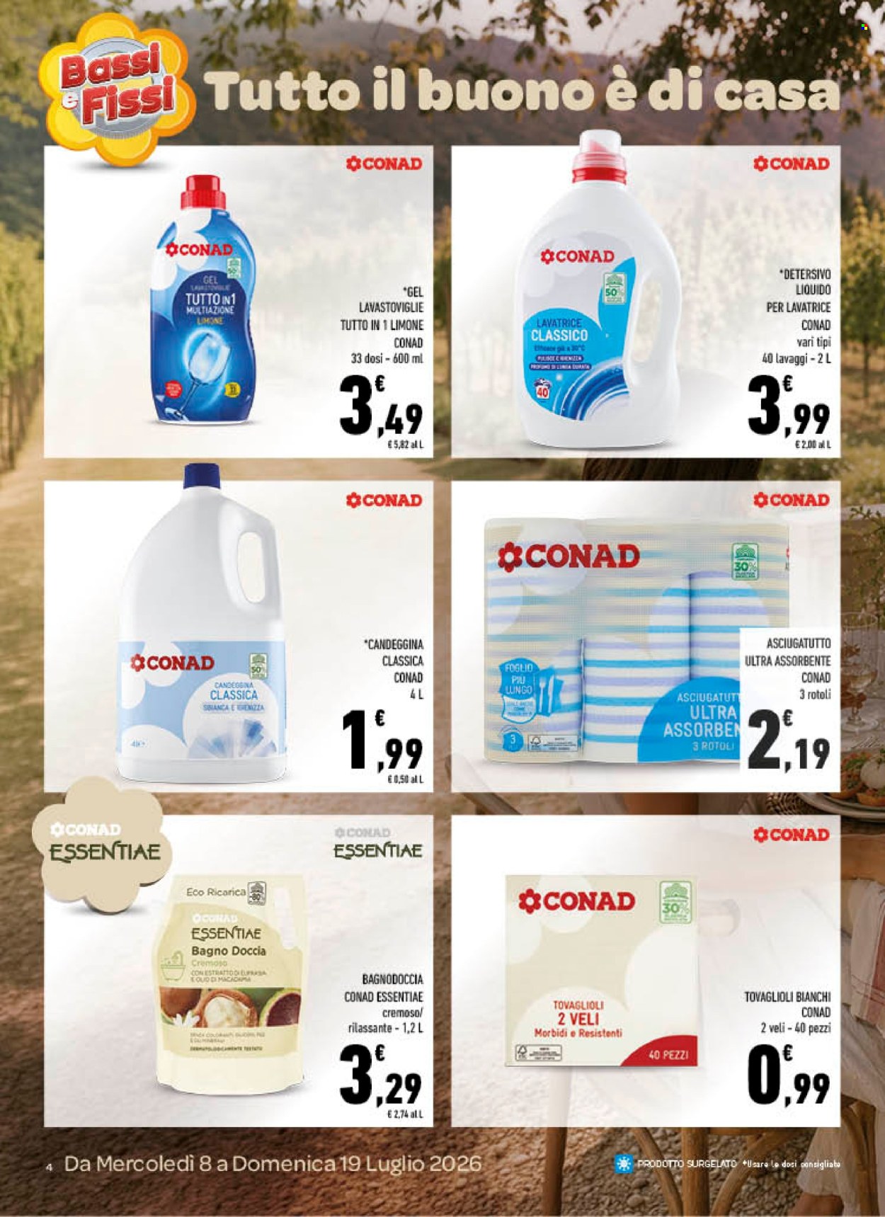 Volantino Conad - 8/7/2026 - 19/7/2026. Pagina 4