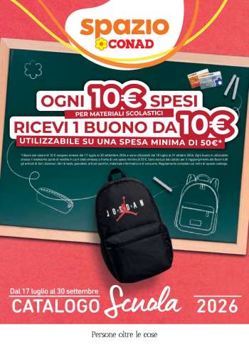 Volantino Spazio Conad - 17/7/2026 - 30/9/2026.