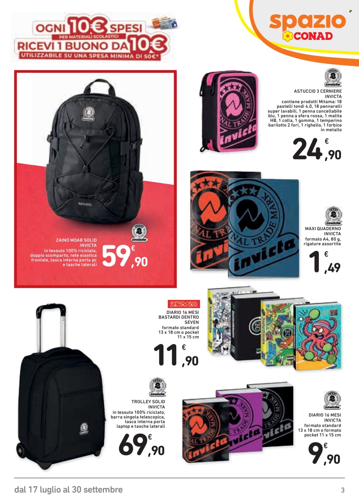Leták Spazio Conad - 17.7.2026 - 30.9.2026. Strana 3
