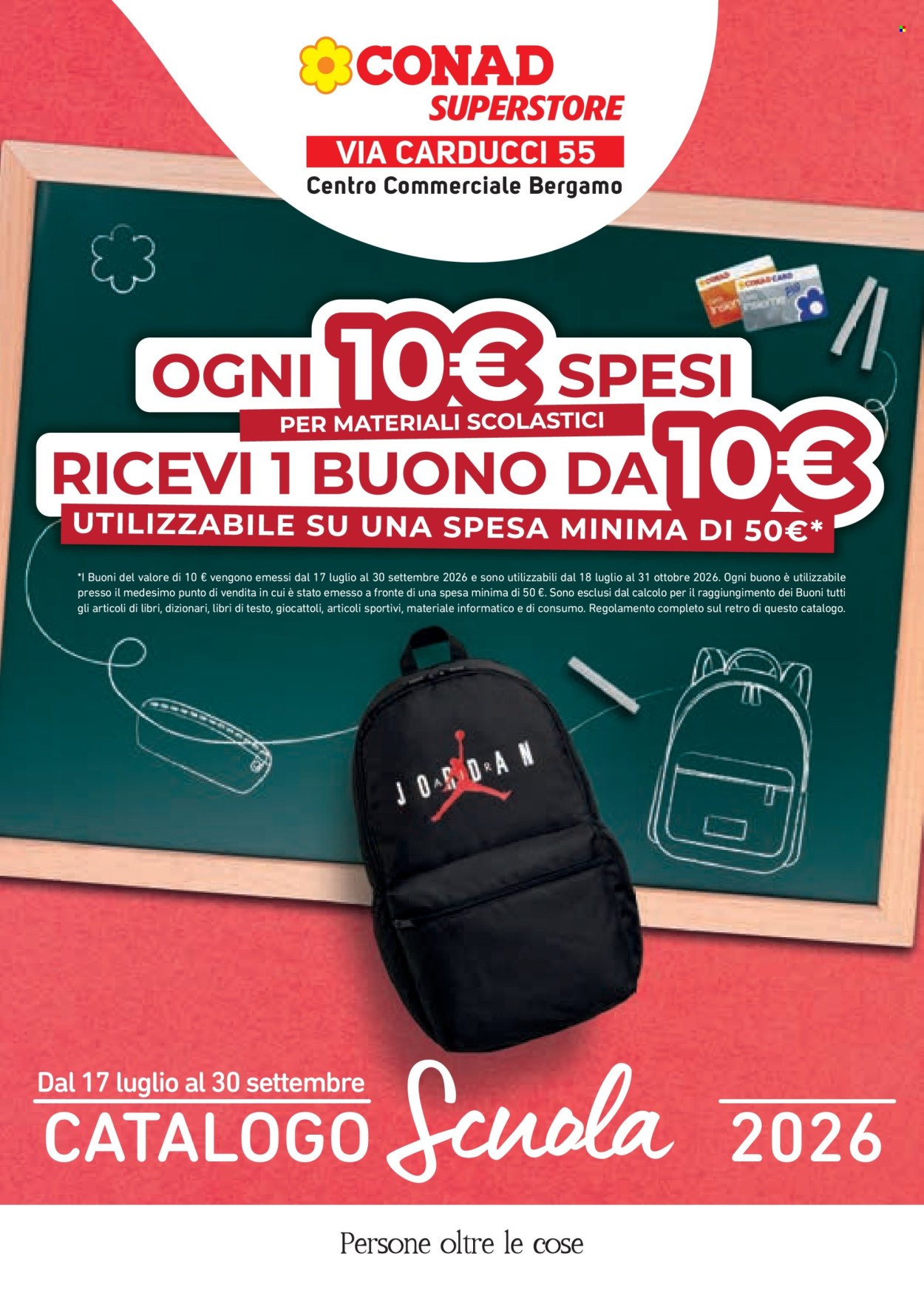 Leták Conad Superstore - 17.7.2026 - 30.9.2026. Strana 1