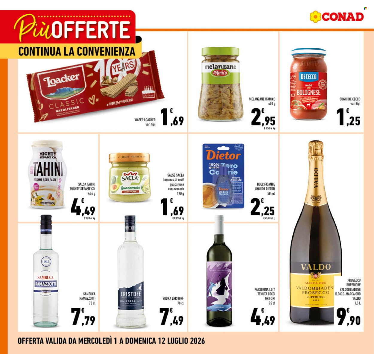 Volantino Conad - 1/7/2026 - 12/7/2026. Pagina 2