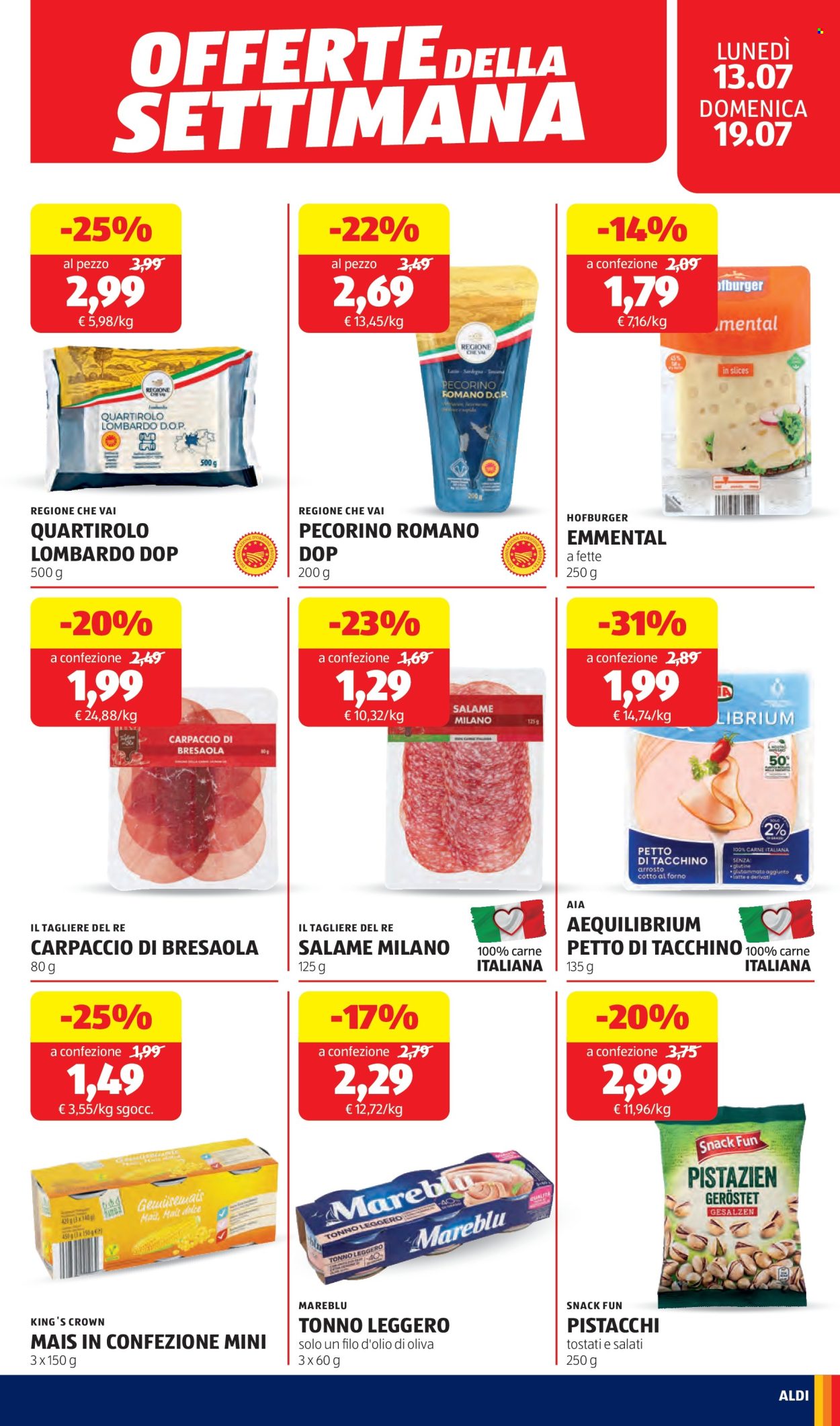 Volantino Aldi - 13/7/2026 - 19/7/2026. Pagina 19